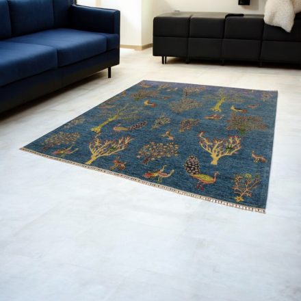 Oriental rug Afshar naqsha 253x293 handmade afghan carpet