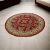 Kazak round rug 168x171 handmade Afghan rug