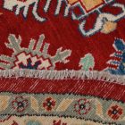 Kazak round rug 168x171 handmade Afghan rug