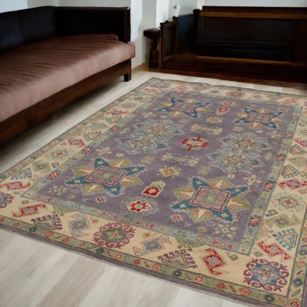 Kazak rug 200x299 handmade Afghan rug for living room