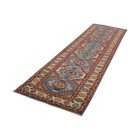 Kazak oriental runner rug 80x301 handmade carpet for hallway