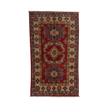 Kazak oriental rug 71x126 handmade carpet