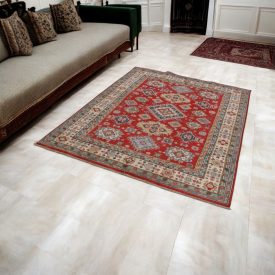 Kazak rug 151x200 handmade oriental carpet