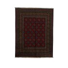 Oriental rug Aqcha Bukhara 152x193 handmade afghan carpet