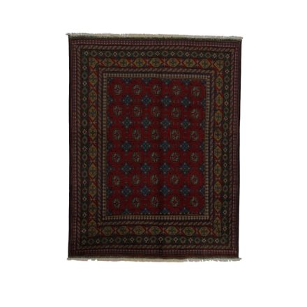 Oriental rug Aqcha Bukhara 152x193 handmade afghan carpet
