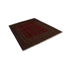 Oriental rug Aqcha Bukhara 152x193 handmade afghan carpet