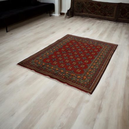 Oriental rug Aqcha Bukhara 150x196 handmade afghan carpet