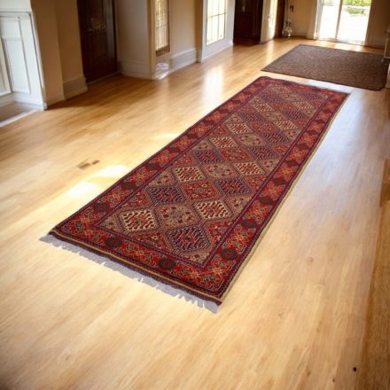 Afghan runner carpet Khal Mohammadi 93x302 handmade rug