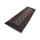 Oriental runner carpet Aqcha Elephantfoot 80x285 handmade afghan rug