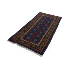 Oriental runner rug Aqcha Bukhara 81x190 handmade afghan carpet