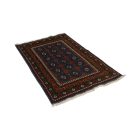 Oriental rug Aqcha Bukhara 95x155 handmade afghan carpet