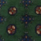 Oriental runner rug Aqcha Bukhara 96x205 handmade afghan carpet