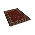 Oriental rug Aqcha 101x148 handmade afghan carpet