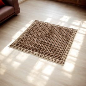 Oriental rug Gebbe 104x124 handmade modern carpet