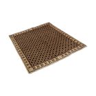 Oriental rug Gebbe 104x124 handmade modern carpet