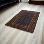 Oriental rug Aqcha Bukhara 125x187 handmade afghan carpet