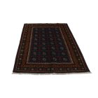 Oriental rug Aqcha Bukhara 125x187 handmade afghan carpet