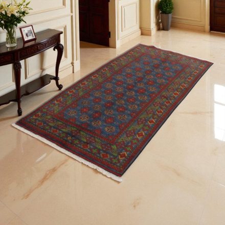 Oriental rug Aqcha Bukhara 99x196 handmade afghan carpet