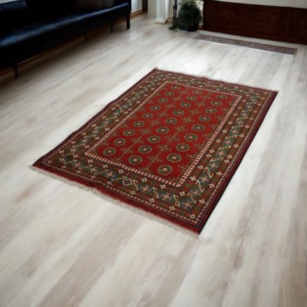 Oriental rug Aqcha Bukhara 123x178 handmade carpet