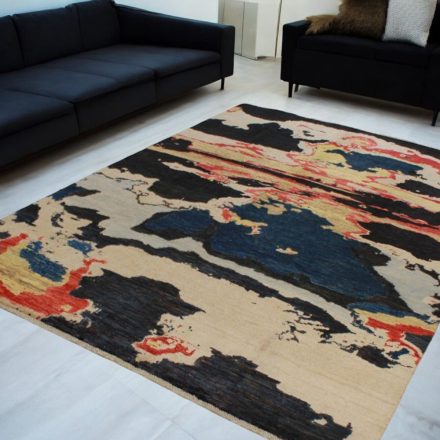 Oriental rug Afshar naqsha 200x296 handmade afghan carpet