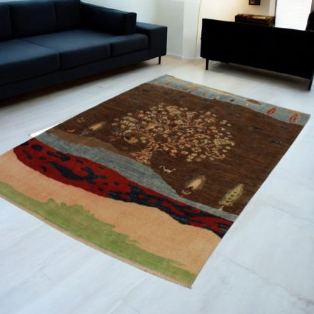 Oriental rug Afshar naqsha 205x293 handmade afghan carpet