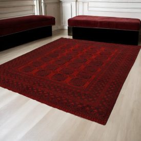 Oriental rug Aqcha Elephantfoot 250x338 handmade afghan carpet
