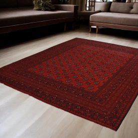 Oriental rug Aqcha Elephantfoot 250x333 handmade afghan carpet