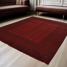 Oriental rug Aqcha Elephantfoot 251x335 handmade afghan carpet