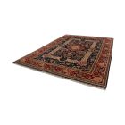 Afghan rug Caucasian design 254x352 handmade carpet for living room