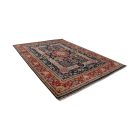 Afghan rug Caucasian design 254x352 handmade carpet for living room