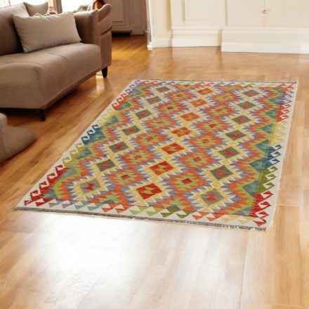 Chobi Kilim rug 126x184 handwoven wool kilim