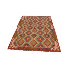 Maimana Kilim rug 125x183 hand woven afghan wool Kilim