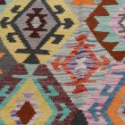 Afghan Kilim rug Chobi 110x146 ethnic hand woven Kilim