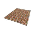 Wool Kilim rug Chobi 154x204 hand woven afghan Kilim rug