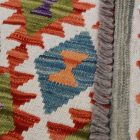Wool Kilim rug Chobi 154x204 hand woven afghan Kilim rug