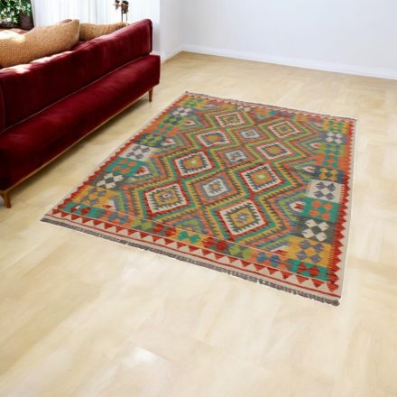Afghan Kelim Chobi 156x201 hand woven Kilim rug