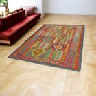 Afghan hand woven Kilim 166x238 Maimana Kilim rug