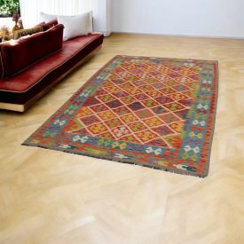 Afghan Kilim rug Chobi 161x247 ethnic hand woven Kilim
