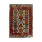 Ethnic Kilim rug Chobi 147x202 hand woven afghan rug