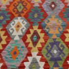 Afghan hand woven Kilim Chobi 177x250 Afghan wool Kilim rug