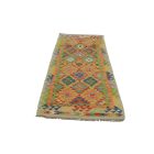 Ethnic Kilim runner rug Chobi 87x240 hand woven afghan rug