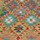 Ethnic Kilim runner rug Chobi 87x240 hand woven afghan rug