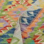 Ethnic Kilim runner rug Chobi 87x240 hand woven afghan rug