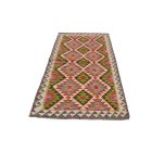 Afghan hand woven Kilim runner rug 92x207 Maimana Kilim rug