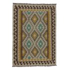Chobi Kilim rug 106x147 hand woven wool Kilim