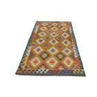 Ethnic Kilim rug Chobi 101x213 hand woven afghan rug