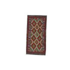 Wool Kilim rug Chobi 100x200 hand woven afghan Kilim rug