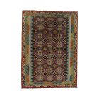 Afghan Kilim rug Chobi 150x204 ethnic hand woven Kilim