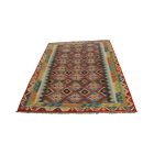 Afghan Kilim rug Chobi 150x204 ethnic hand woven Kilim