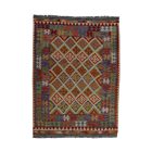 Ethnic Kilim rug Chobi 152x206 hand woven afghan rug